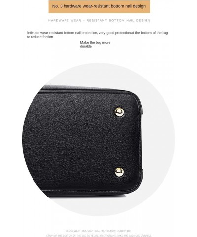 Ladies Handbags, Retro Women's Bags, Elegant Simplicity, Texture Atmosphere Shoulder Handbags black Khakicolor $54.44 Totes