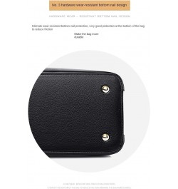 Ladies Handbags, Retro Women's Bags, Elegant Simplicity, Texture Atmosphere Shoulder Handbags black Khakicolor $54.44 Totes