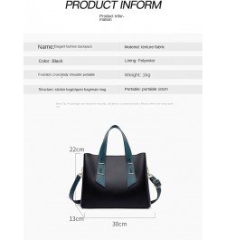 Ladies Handbags, Retro Women's Bags, Elegant Simplicity, Texture Atmosphere Shoulder Handbags black Khakicolor $54.44 Totes