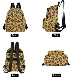 Travel Backpack Purse for Women Fashion Anti-theft Work Casual Star Leopard Print Daypack Shoulder Bag Medium Size Medium $17...