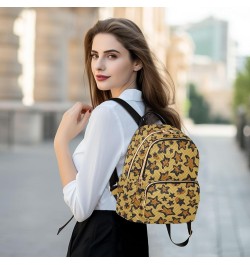 Travel Backpack Purse for Women Fashion Anti-theft Work Casual Star Leopard Print Daypack Shoulder Bag Medium Size Medium $17...