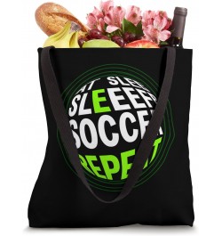 Eat Sleep Baseball Repeat Baseball Player Funny Baseball Tote Bag $9.84 Totes