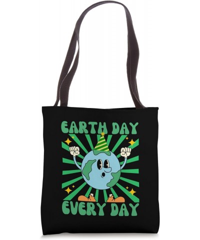 Earth Day Every Day, Groovy Planet Tote Bag $13.43 Totes