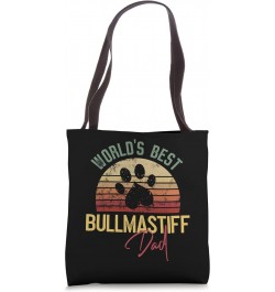 World´s Best Bullmastiff Dad Tote Bag $11.17 Totes