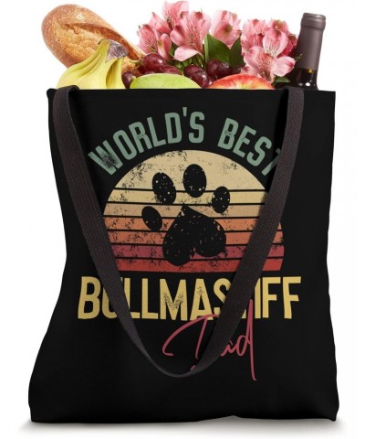 World´s Best Bullmastiff Dad Tote Bag $11.17 Totes