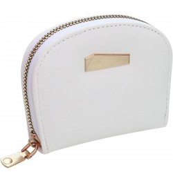 Metal Wallet Fashion Multifunction Solid Color Card Neutral Women Purses and Handbags for Women with (White, One Size) $9.73 ...