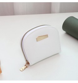 Metal Wallet Fashion Multifunction Solid Color Card Neutral Women Purses and Handbags for Women with (White, One Size) $9.73 ...