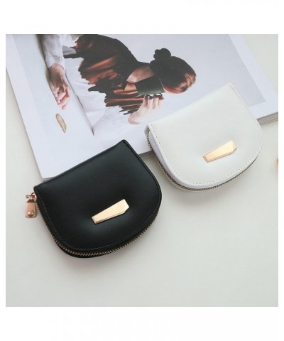 Metal Wallet Fashion Multifunction Solid Color Card Neutral Women Purses and Handbags for Women with (White, One Size) $9.73 ...