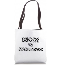 Mom Equals Awesome Women Cute Mama Graphic Design Tote Bag $13.34 Totes