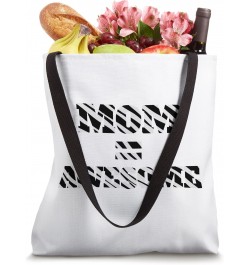 Mom Equals Awesome Women Cute Mama Graphic Design Tote Bag $13.34 Totes