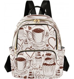 Cartoon Forest Mushrooms Women Backpack Purse Ladies Fashion Shoulder Bag Daypack Travel Bag 10L Multicolor7 Small $17.84 Bac...