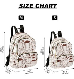 Cartoon Forest Mushrooms Women Backpack Purse Ladies Fashion Shoulder Bag Daypack Travel Bag 10L Multicolor7 Small $17.84 Bac...