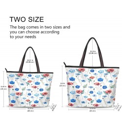 Tote Bag for Women with Zipper,Polyester Tote Purse Holiday Tote Bag Work Handbag Women Gift 5 $13.85 Totes