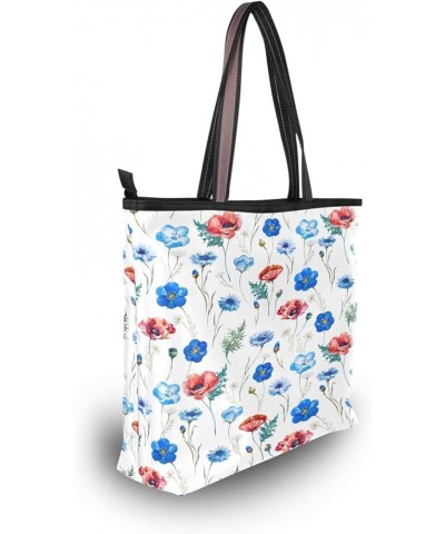 Tote Bag for Women with Zipper,Polyester Tote Purse Holiday Tote Bag Work Handbag Women Gift 5 $13.85 Totes