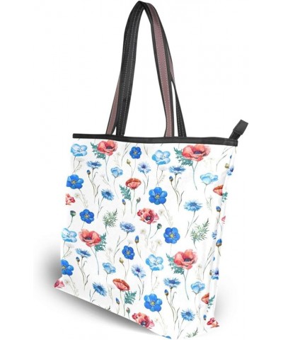 Tote Bag for Women with Zipper,Polyester Tote Purse Holiday Tote Bag Work Handbag Women Gift 5 $13.85 Totes