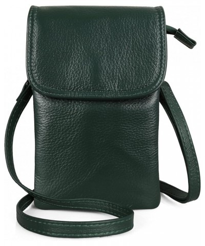 Crossbody Bags for Women, Small Leather Cross body Cell Phone Wallet Purse with Adjustable Strap Sacramento Green $12.32 Cros...