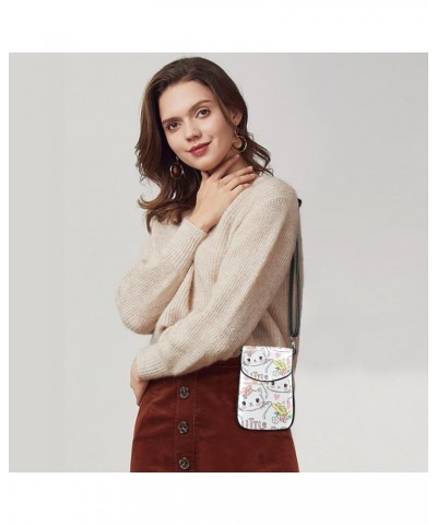 Stylish PU Leather Phone Purse with Credit Card Slots - Versatile Fashion Bag for Women Graffiti pattern Multicoloured8 $12.7...