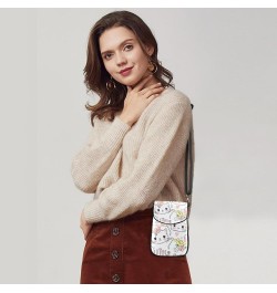 Stylish PU Leather Phone Purse with Credit Card Slots - Versatile Fashion Bag for Women Graffiti pattern Multicoloured8 $12.7...