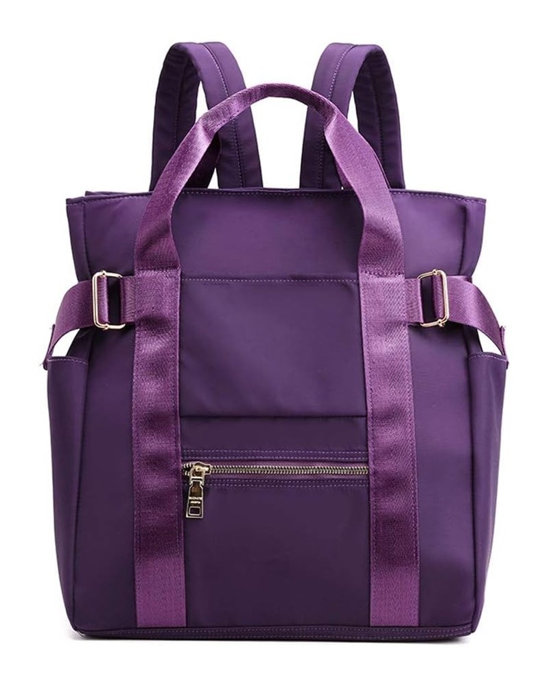 Women Backpacks Stylish Lightweight Outdoor Travel Anti-theft Rucksack Purple $12.18 Backpacks