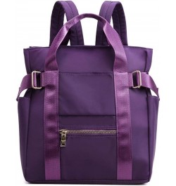 Women Backpacks Stylish Lightweight Outdoor Travel Anti-theft Rucksack Purple $12.18 Backpacks