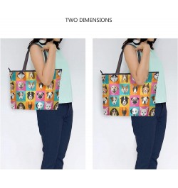 Large Tote Top Handle Bag, Women Zippered Handbag, Big Shoulder Hand Bags Multi 19 $11.30 Shoulder Bags