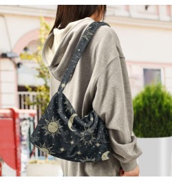 Plush Underarm Bag, (Cosmic Black) Fluffy Shoulder Bag Women Ladies Tote Bag, Cute Furry Purse, Small Handbag Bag for Autumn ...