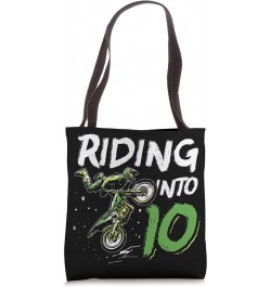 Funny Dirtbike Rider Design Motocross Biker Fans 10 Years Tote Bag $9.68 Totes