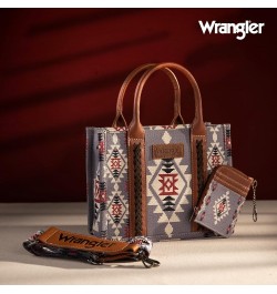 Wrangler Tote Bag for Women Aztec Top Handle Satchel Purse Boho Shoulder Handbags Angel Diamond Lavender 3pcs $31.67 Satchels