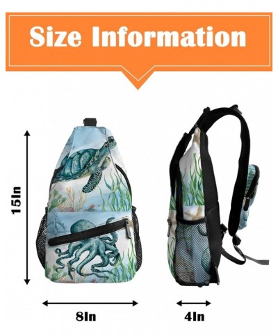 Crossbody Bags for Men Women Waterproof Sling Bag Shoulder Chest Bag Backpack Daypack for Hiking Travel Sports Running Marine...