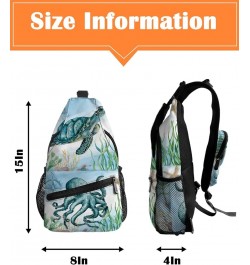 Crossbody Bags for Men Women Waterproof Sling Bag Shoulder Chest Bag Backpack Daypack for Hiking Travel Sports Running Marine...