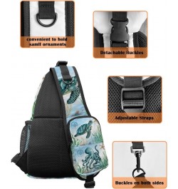 Crossbody Bags for Men Women Waterproof Sling Bag Shoulder Chest Bag Backpack Daypack for Hiking Travel Sports Running Marine...