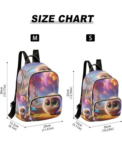 Quilted Backpack for Women Winter Frog Fashion Backpack for Women Travel Backpack with Luggage Strap Animation Cute Round Ani...