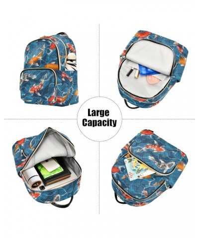 Carps Backpack Purse for Women Small Mini Women's Fashion Backpack Back Pack Weekend Bag,S Medium $14.88 Backpacks