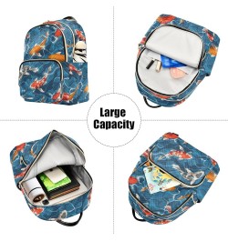 Carps Backpack Purse for Women Small Mini Women's Fashion Backpack Back Pack Weekend Bag,S Medium $14.88 Backpacks