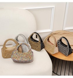 Bling Bling Rhinestone Crystals Evening Clutch Handbags for Women Sparkling Wedding Prom Party Club Purses No.2 Colourful $19...