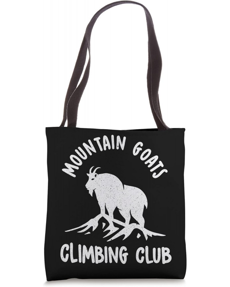 Mountain Goats Climbing Club - Rock Climber Climbing Tote Bag $9.46 Totes