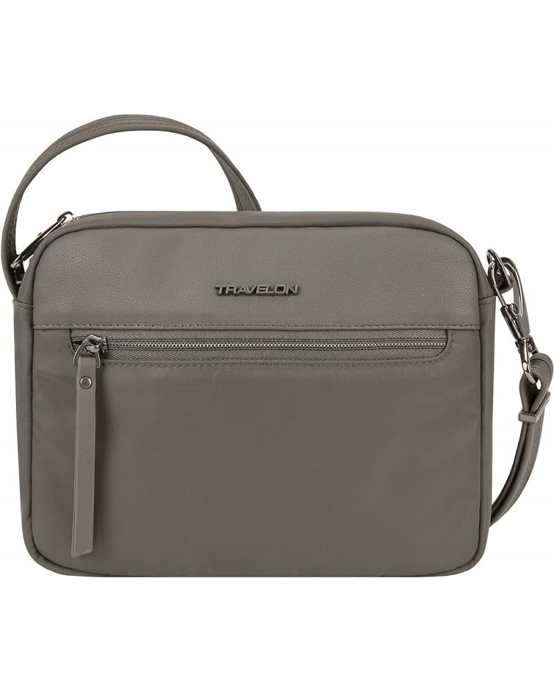 Anti-Theft Addison Small Crossbody, Gray Gray $16.49 Crossbody Bags