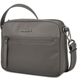 Anti-Theft Addison Small Crossbody, Gray Gray $16.49 Crossbody Bags