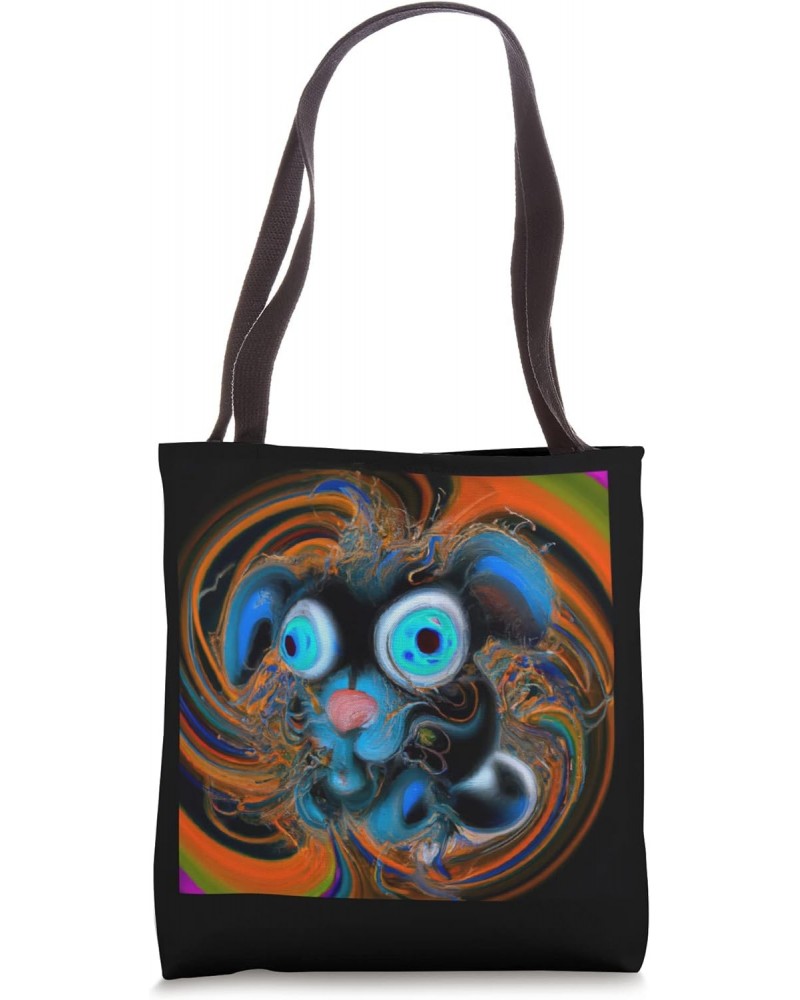 Sarcastic dog cute puppy artwork pup doggy portrait dog meme Tote Bag $15.30 Totes