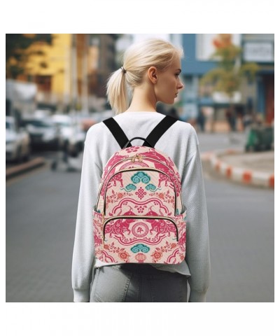 Two Red Cow Women's Backpack Purse Fashion Travel Anti Theft Backpack Casual Daypack for Work College,M Medium $19.94 Backpacks