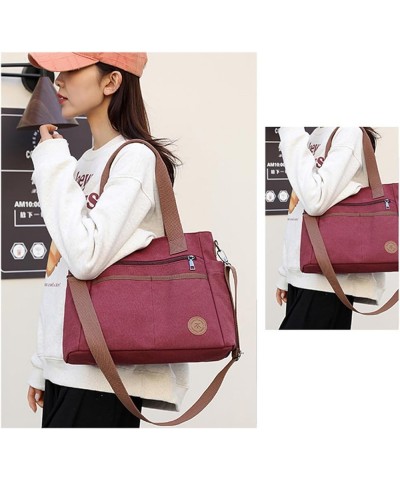 2023 New Shoulder Bag Vintage Crossbody Bag Shopping Bag Versatile Tote Large Capacity Handbag for Women Girl Black $32.60 Totes