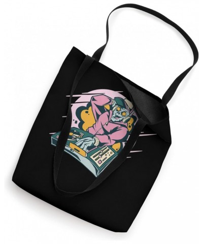 Zombie DJ Disc Jockey Music Tote Bag $9.20 Totes