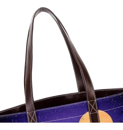 Tote Bags, Large Tote Bag, Tote Bag with Zipper, Wolf Night Full Moon, Womens Tote Bags for Work Design 7342 $23.51 Totes