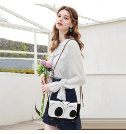 Crossbody Bags for Women Trendy Women's Black Shoulder Bag Small PU Leather Flap Cross Body Bag Handbags Pattern15 $24.59 Cro...