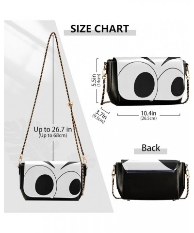 Crossbody Bags for Women Trendy Women's Black Shoulder Bag Small PU Leather Flap Cross Body Bag Handbags Pattern15 $24.59 Cro...