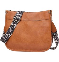 Women's Guitar Strap Crossbody Shoulder Bag - Designer Vegan Hobo Bag Adjustable Strap Casual Shoulder Bag Fense $23.57 Totes