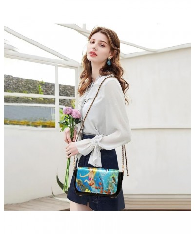 Crossbody Bags for Women Trendy Women's Black Shoulder Bag Small PU Leather Flap Cross Body Bag Handbags Pattern18 $17.62 Cro...