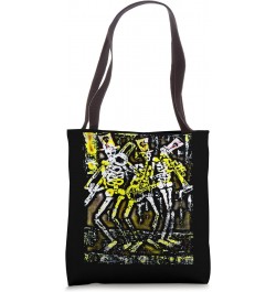 Voodoo Jazz Skulls Music Band ,Funny Skeltons Tote Bag $10.80 Totes