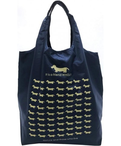 [ウォーリー] トートバッグ クルクルコンパクト Nvy $16.33 Totes