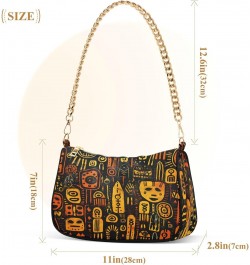 Shoulder Bags for Women Egyptian Indian02 Hobo Tote Handbag Small Clutch Purse with Zipper Closure $13.64 Shoulder Bags